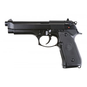 Страйкбольный пистолет Beretta M92S, металл, черная, Gen 2 (WE) Full Auto 